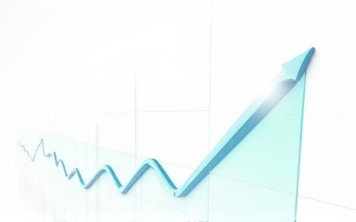 従業員離職率が急激に減少したグラフ